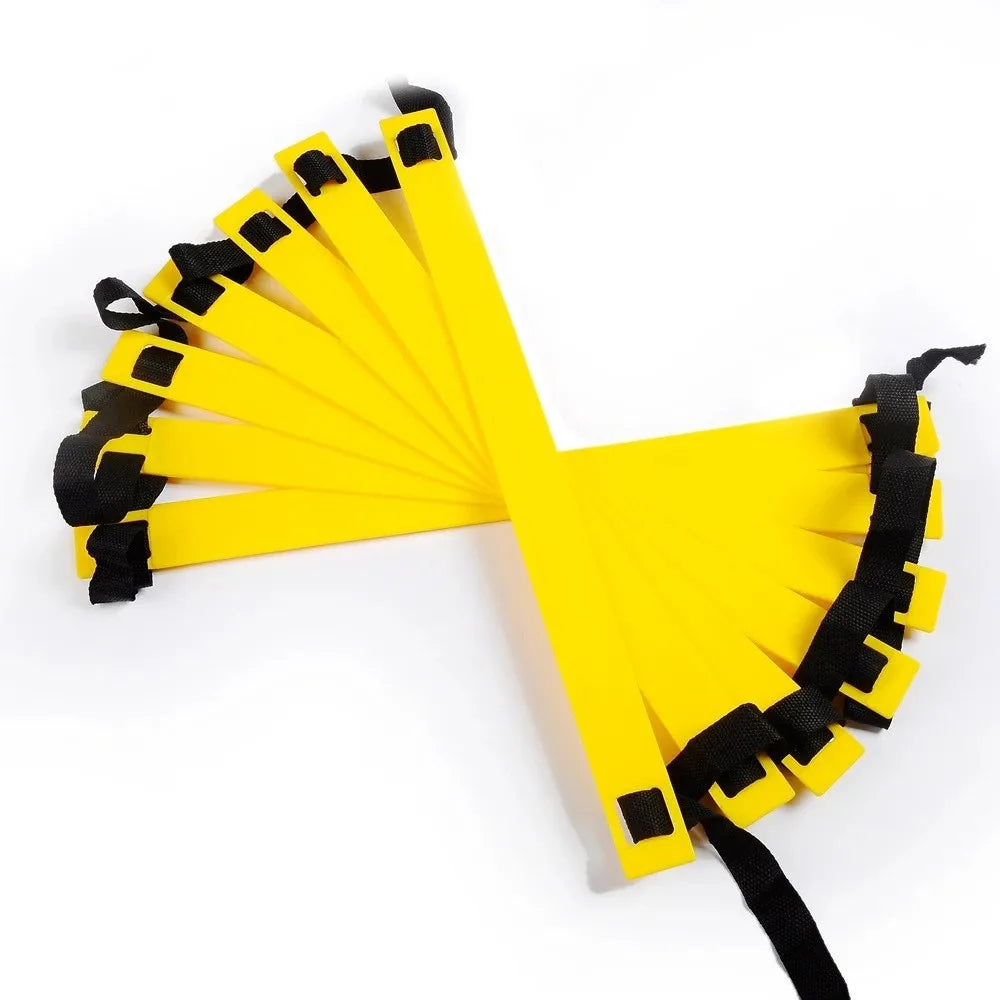 Agility Ladder Football Training Speed and Balance Training Footwork Nylon Strap Jumping Ladder Football Training Energy Ladder