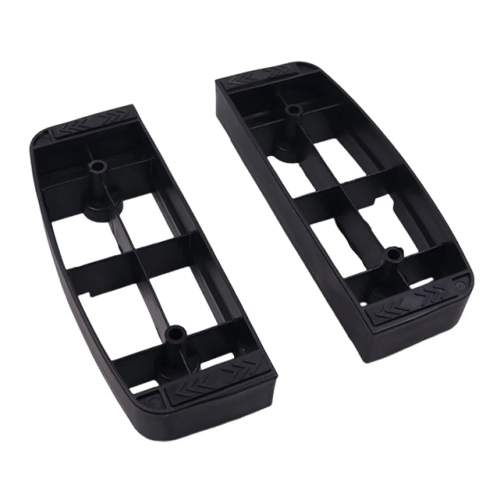 1Pair Fitness Step Pedal Base Adjustable Nonslip Aerobic Fitness Stepper Base Weight Bearing Training Accessory