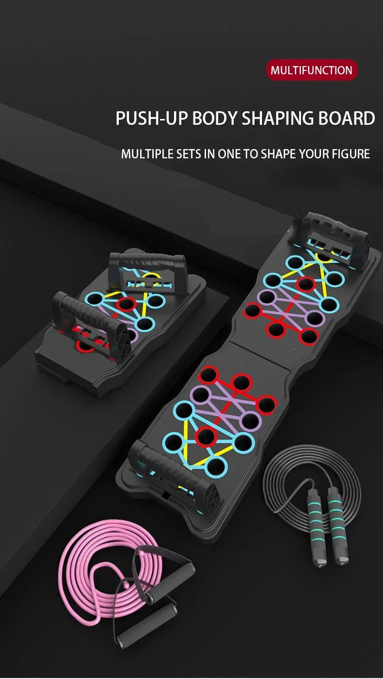 Push Up Training Board Combination Set Home Fitness Equipment Professional Chest Abdomen And Arm Strength Training Equipment