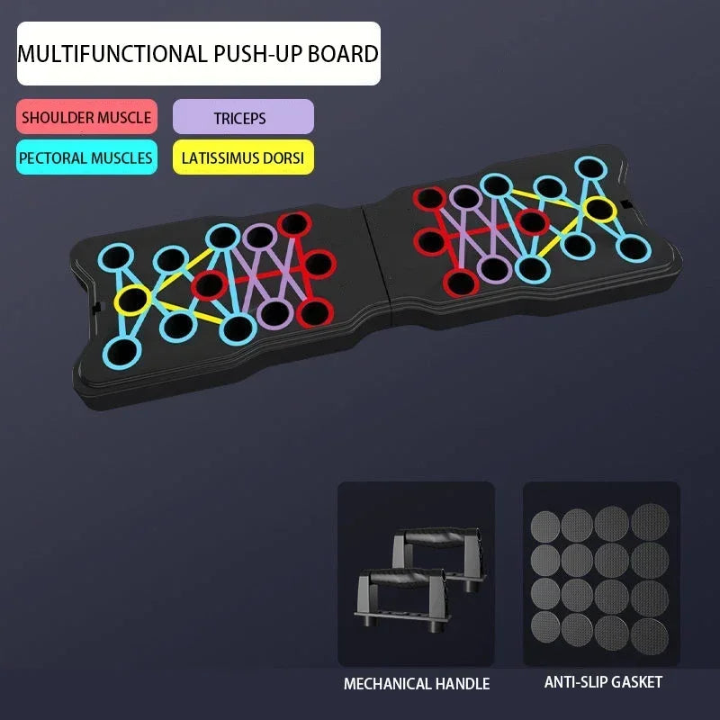 Push Up Training Board Combination Set Home Fitness Equipment Professional Chest Abdomen And Arm Strength Training Equipment