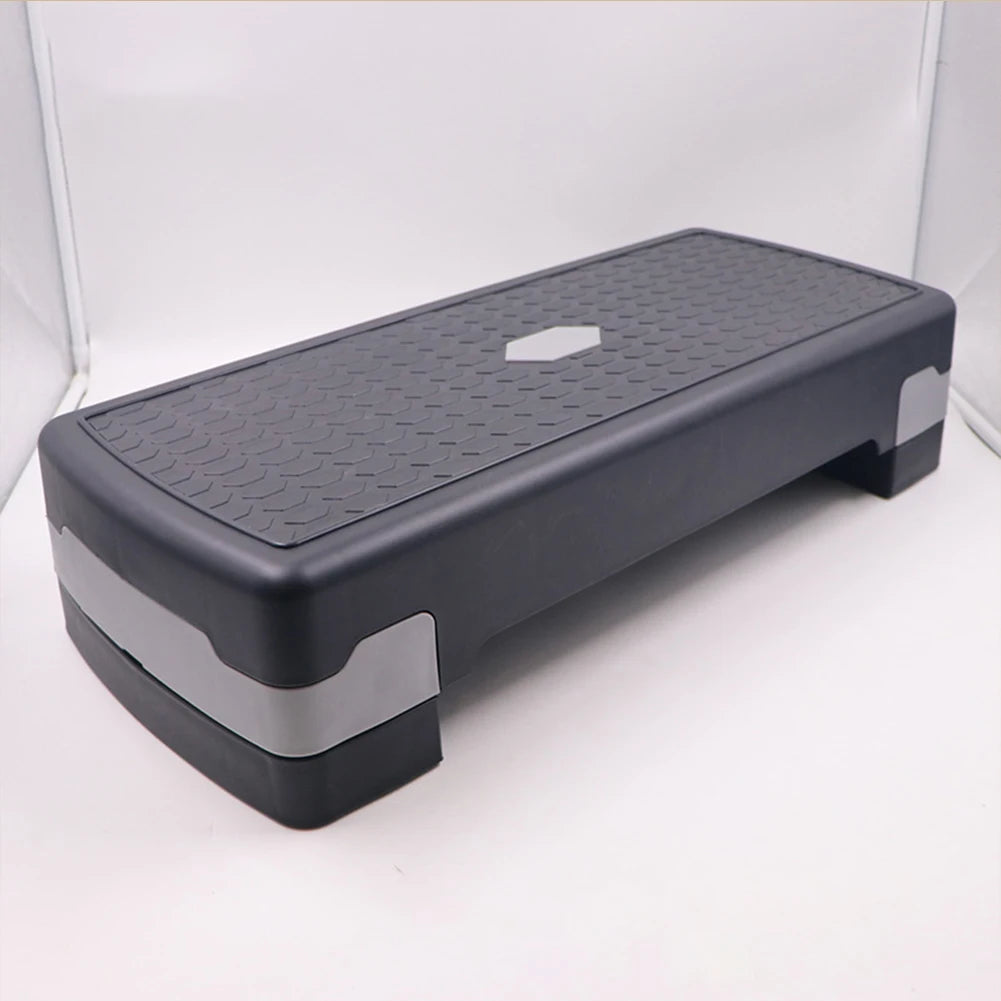 1Pair Fitness Step Pedal Base Adjustable Nonslip Aerobic Fitness Stepper Base Weight Bearing Training Accessory