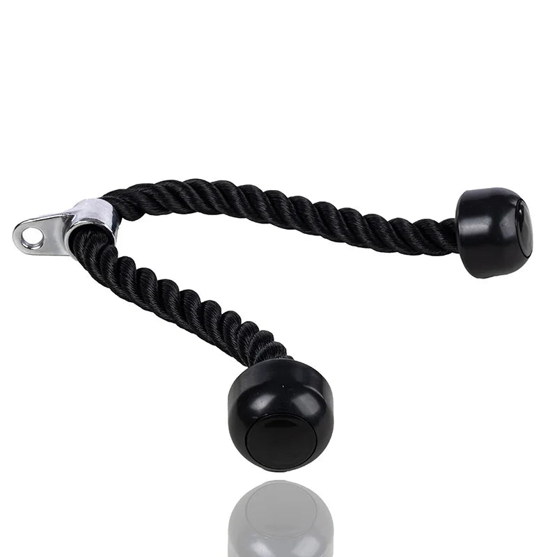 Multifunctional Triceps Rope 70cm 90cm Cable Pulldown Machine For Home Gym Full Body Strength Training Biceps Back Muscle Exerci