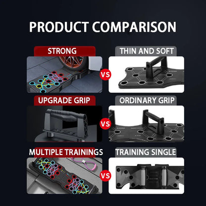 Push Up Training Board Combination Set Home Fitness Equipment Professional Chest Abdomen And Arm Strength Training Equipment