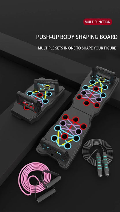 Push Up Training Board Combination Set Home Fitness Equipment Professional Chest Abdomen And Arm Strength Training Equipment