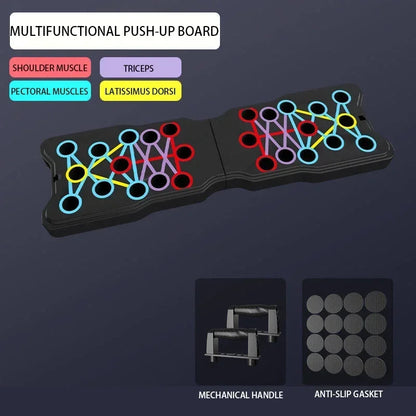 Push Up Training Board Combination Set Home Fitness Equipment Professional Chest Abdomen And Arm Strength Training Equipment
