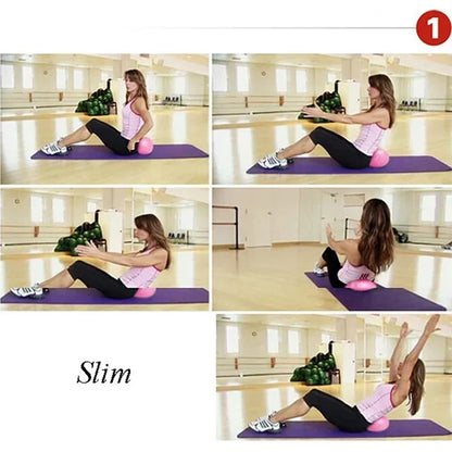 25cm Yoga Ball Exercise Gymnastic Fitness Pilates Ball Balance Exercise Gym Fitness Yoga Core Ball Indoor Training Equipment