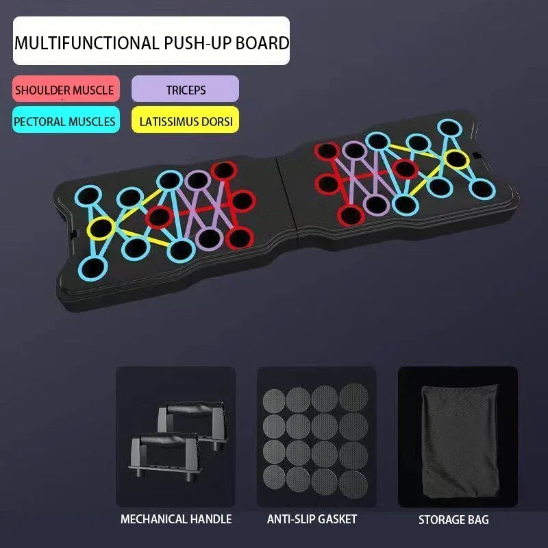Push Up Training Board Combination Set Home Fitness Equipment Professional Chest Abdomen And Arm Strength Training Equipment